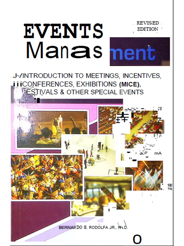 Events Management, Introduction to Meetings, Incentives Conferences, Exhibitions (MICE), Festival & Other Special Events by Rodolfa 2022